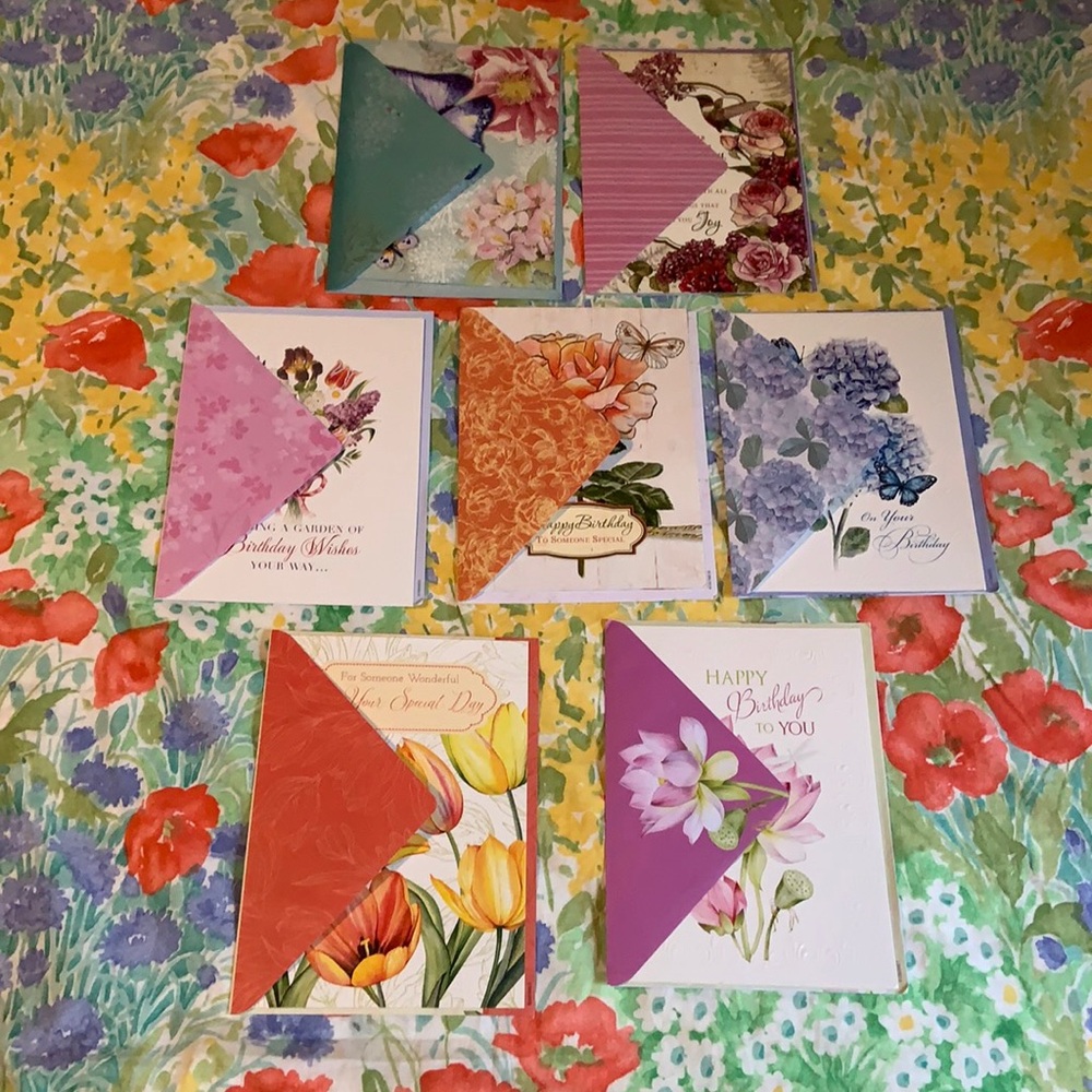 LAST CHANCE ✨ Birthday Cards w/ Matching Envelopes 7 Cards Samantha Chase Meyers